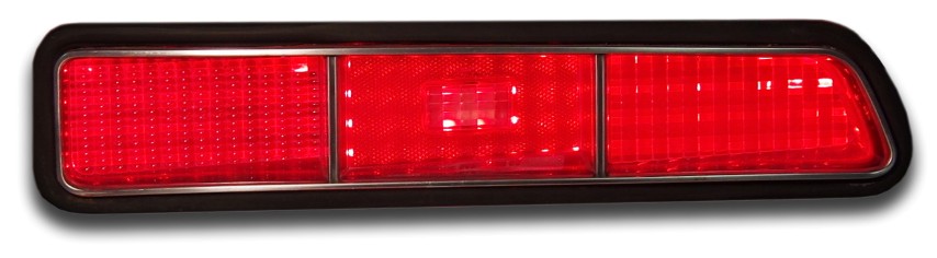 1969 Camaro RS - 6 Panel Sequential LED Taillight Kit, Reverse