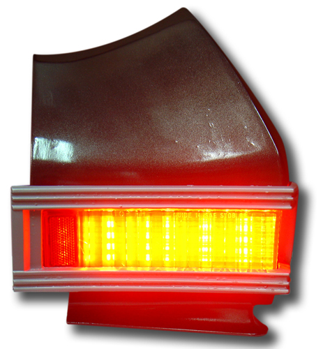1968 Chevelle 2 Panel Sequential LED Taillight Kit