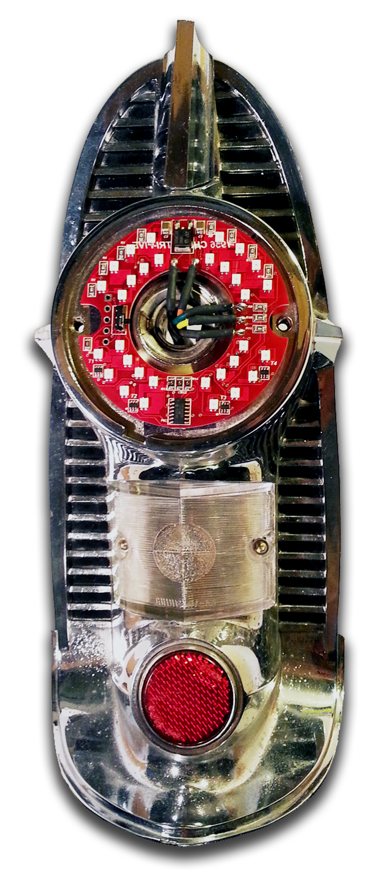 1956 Tri-Five - 2 Panel Sequential LED Taillight Kit | DIGI-TAILS