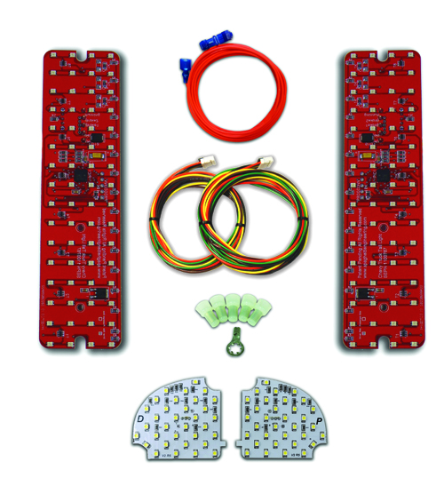 1967-72 C10 / Pickup Truck - 4 Panel Sequential LED