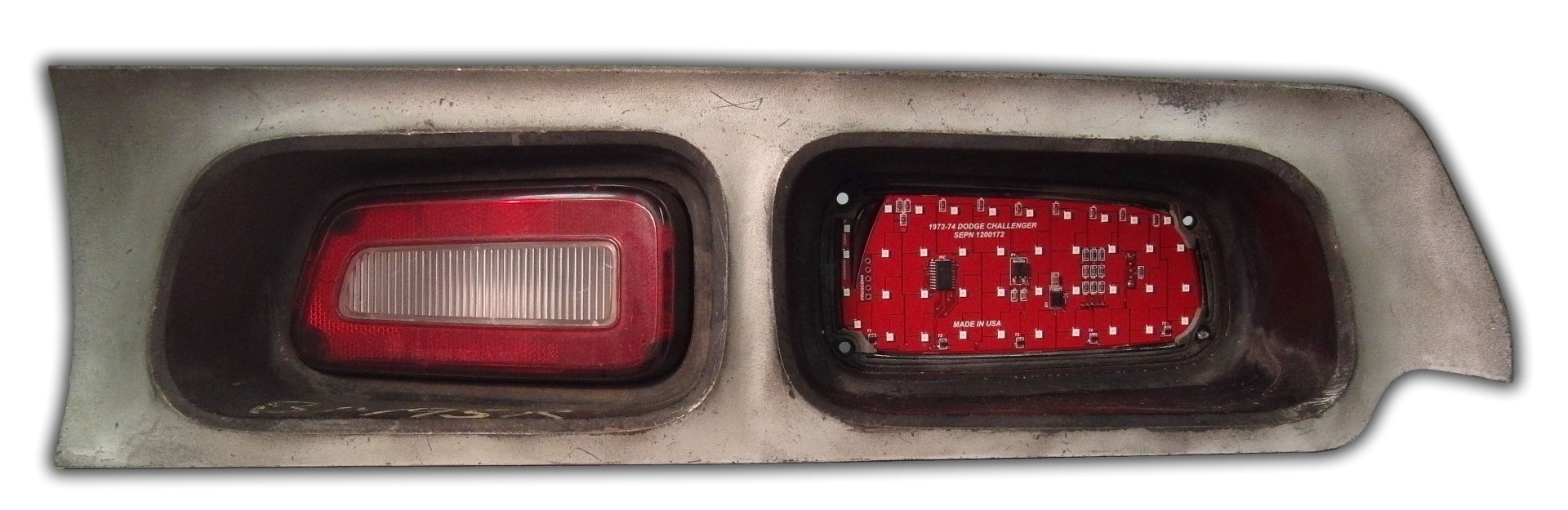 1972-74 Challenger - 2 Panel Sequential LED Taillight Kit | DIGI-TAILS