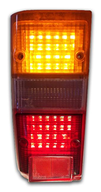 1980-90 Land Cruiser - 4 Panel LED Taillight Kit | DIGI-TAILS